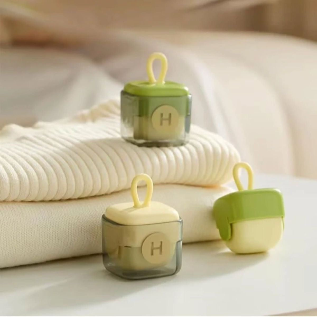 Luubhi Mini Lint Roller Washable Reusable Sticky Roller