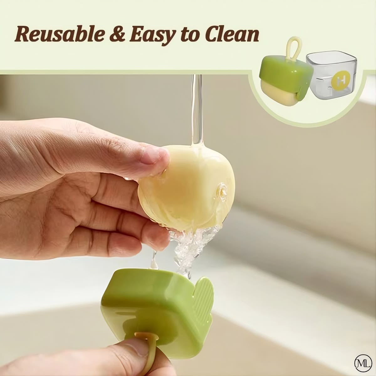 Luubhi Mini Lint Roller Washable Reusable Sticky Roller